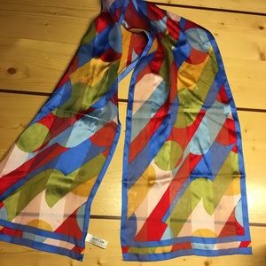 Oscar de la Renta silk scarf